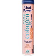 Kruger Vital Power Collagen Tabletki Musujące 84g