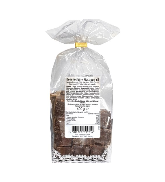 Dominosteine Marzipan ZB 400g