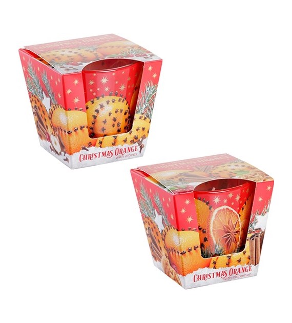 Bartek Candles Christmas Orange Świeca 115g