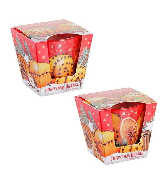 Bartek Candles Christmas Orange Świeca 115g