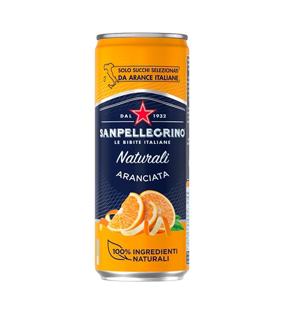 Sanpellegrino Aranciata Puszka 330ml Kaucja