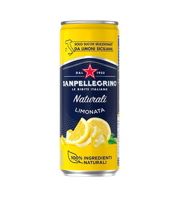 Sanpellegrino Limonata Puszka 330ml Kaucja