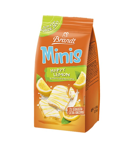 Brandt Minis Happy Lemon Ciasteczka 95g