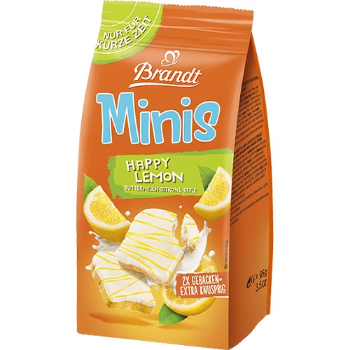 Brandt Minis Happy Lemon Ciasteczka 95g