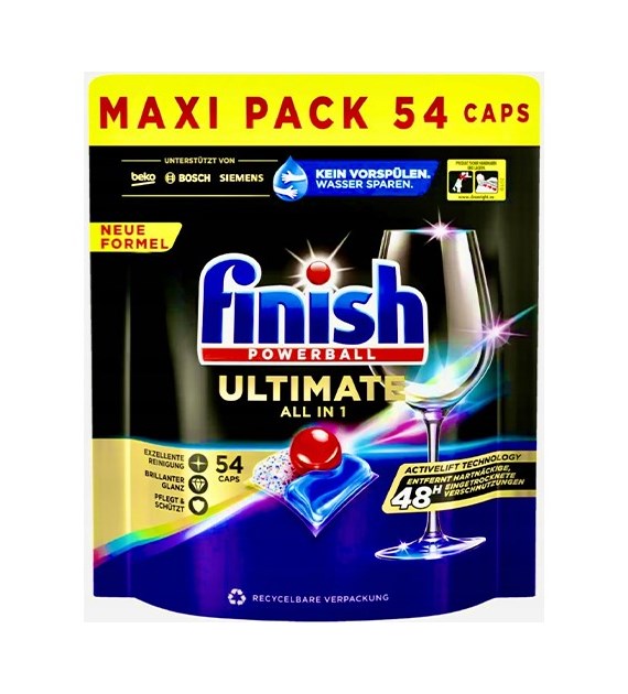 Finish Powerball Ultimate All in 1 Tabs 54szt 696g