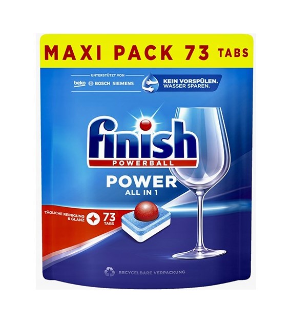 Finish Powerball Power All in1 Tabs 73szt 1,1kg