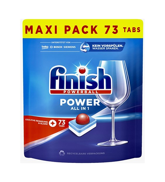 Finish Powerball Power All in1 Tabs 73szt 1,1kg