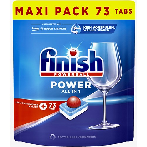 Finish Powerball Power All in1 Tabs 73szt 1,1kg