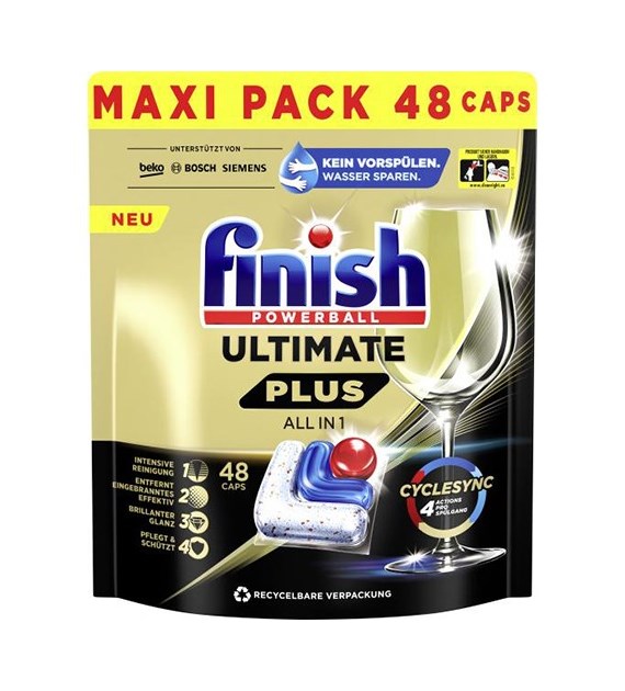 Finish Powerball Ultimate Plus Caps 48szt 585kg