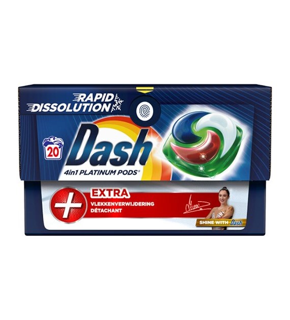 Dash 4in1 Platinum Pods Extra 20p 514g
