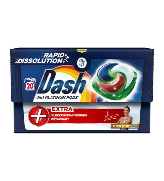 Dash 4in1 Platinum Pods Extra 20p 514g