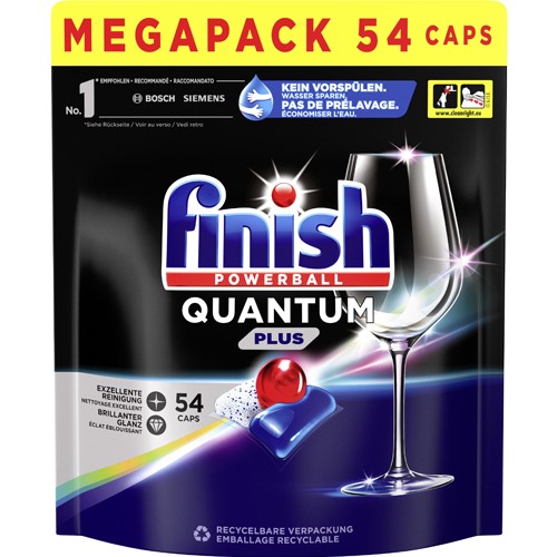 Finish Powerball Quantum Plus Tabs 54szt 696g