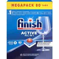 Finish Powerball Active All In 1 Tabs 80szt 1kg