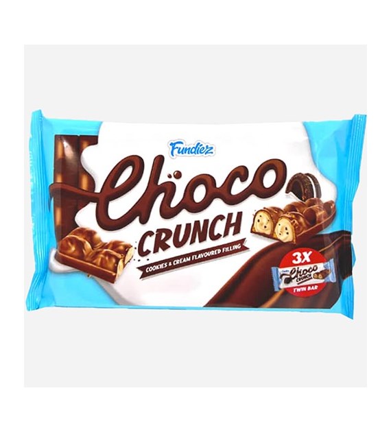 Fundiez Choco Crunch Cookies & Cream 3szt 135g