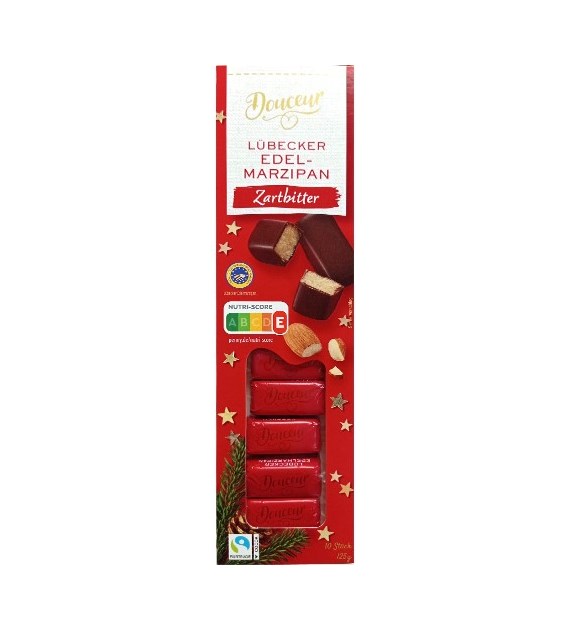 Douceur Lubecker Edelmarzipan Zartbitter 125g