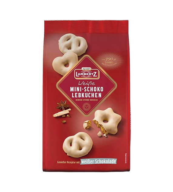 Lambertz Weisse Mini-Schoko Lebkuchen 300g