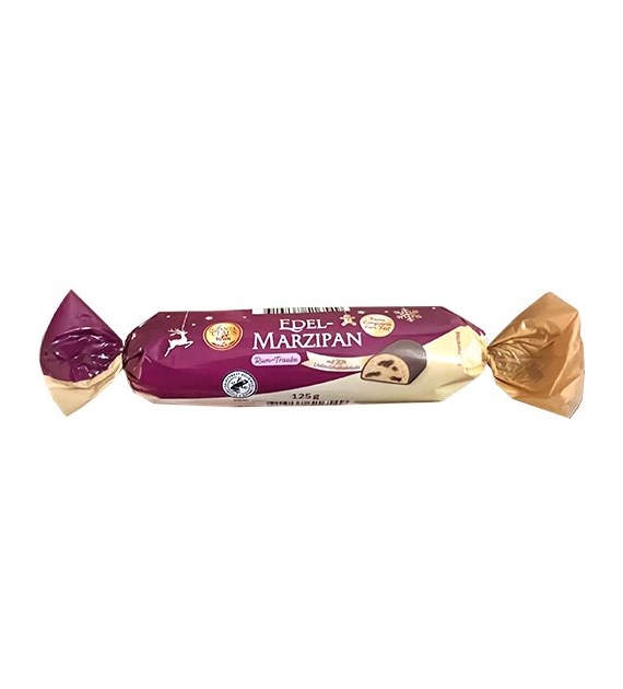 Santa Claus in Town Edelmarzipan Rum-Traube 125g