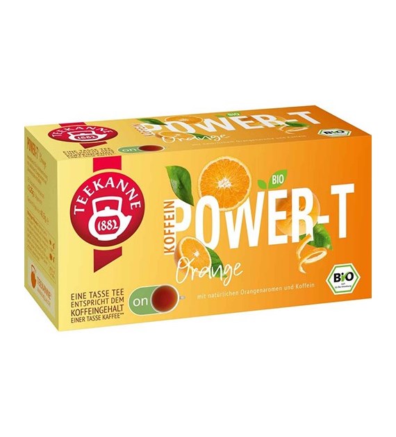 Teekanne Power-T Orange Herbata Torebki 18szt 40g