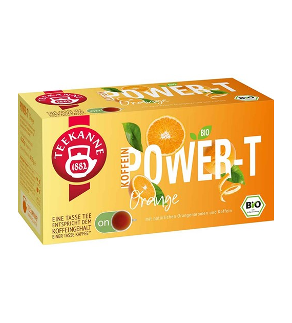 Teekanne Power-T Orange Herbata Torebki 18szt 40g