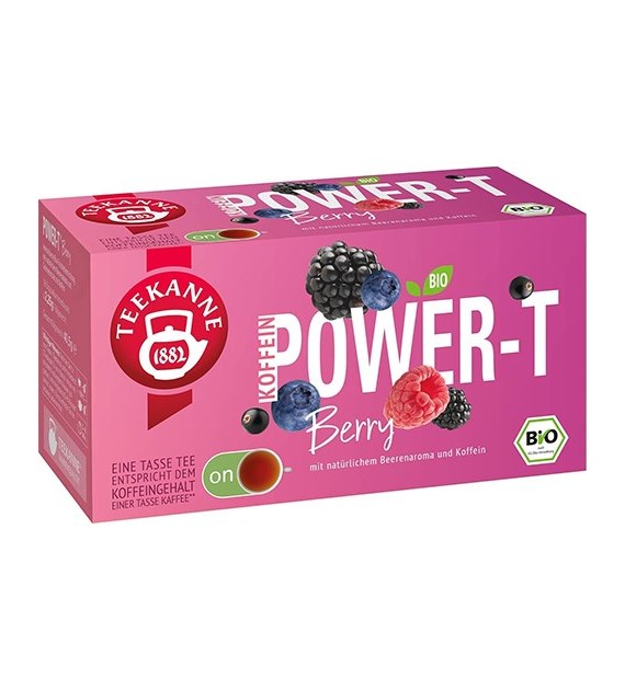 Teekanne Power-T Berry Herbata Torebki 18szt 40g
