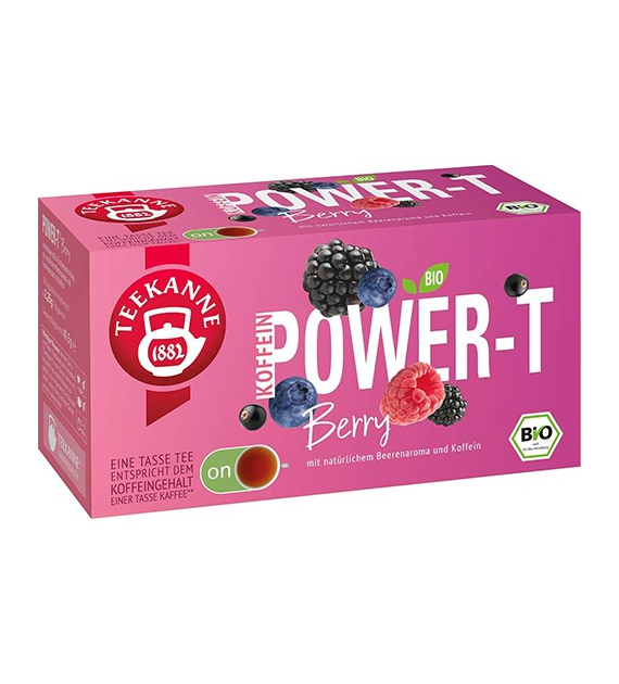 Teekanne Power-T Berry Herbata Torebki 18szt 40g