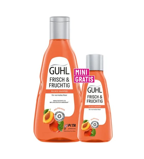 Guhl Frisch & Fruchtig Szampon 250ml + Mini 50ml