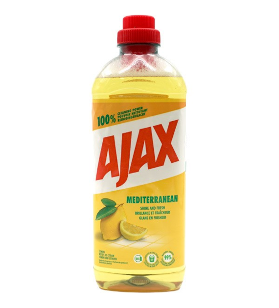 Ajax Mediterranean Lemon Płyn 1L