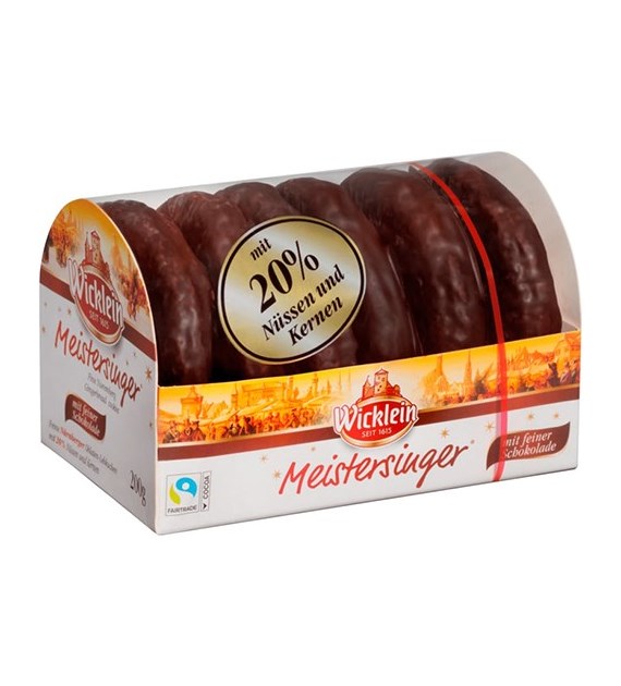 Wicklein Meistersinger Schokoliert Pierniki 200g