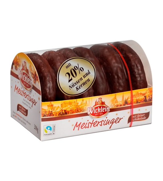 Wicklein Meistersinger Schokoliert Pierniki 200g