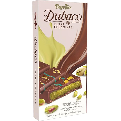 Beyoglu Dubaco Kadayif Pistachio Czekolada 200g