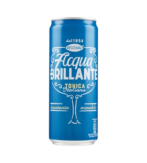 Recoaro Acqua Brillante Tonica Puszka 330ml
