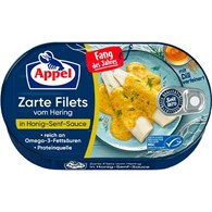 Appel Zarte Filets Hering Honig Senf Sauce 190g