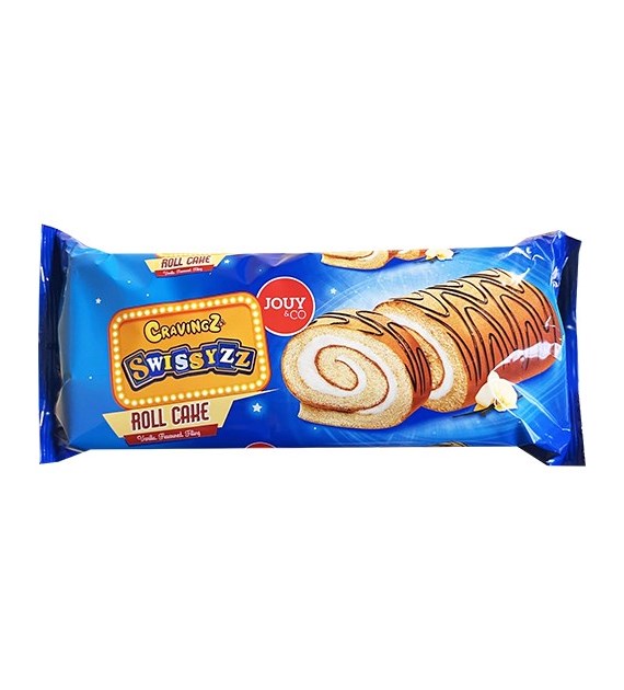 Jouy&Co Cravingz Swissyzz Roll Cake Vanilla 150g