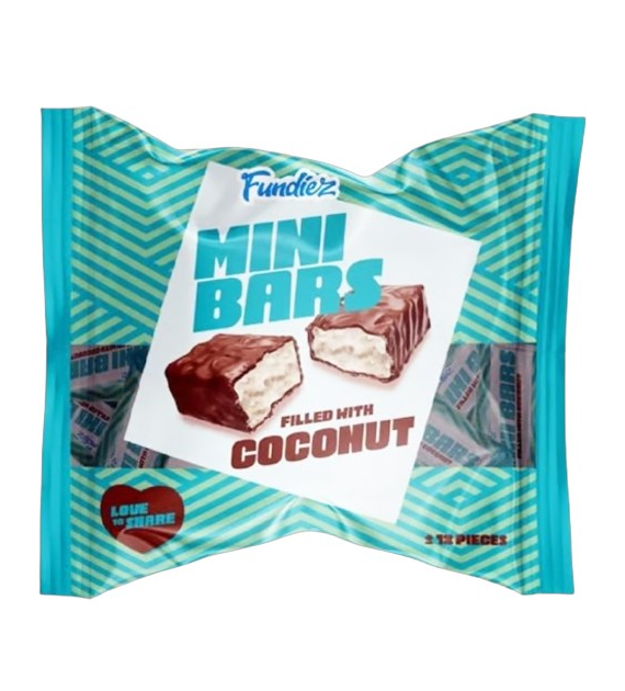 Fundiez Mini Bars Coconut Batoniki 12szt 190g