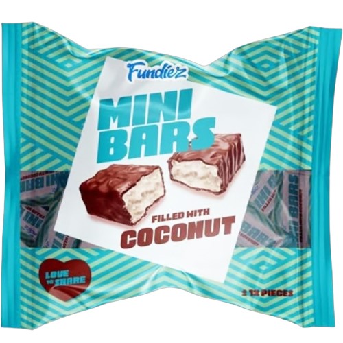 Fundiez Mini Bars Coconut Batoniki 12szt 190g