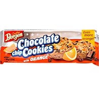 Bergen Chocolate Chip Cookies with Orange 100g