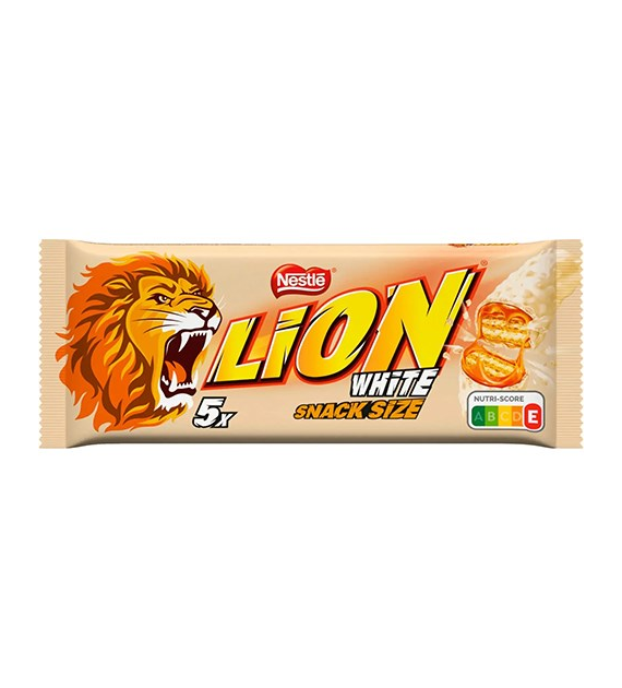 Lion White Snack Size Batoniki 5szt 150g