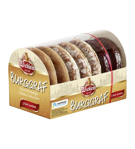 Wicklein Burggraf Pierniki 3 Rodzaje 200g