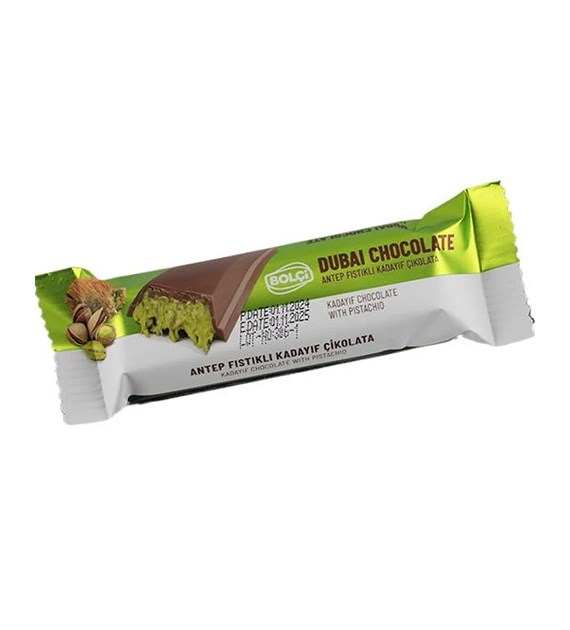 Bolci Dubai Chocolate Kadayif Pistachio Baton 30g