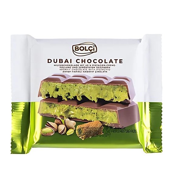 Bolci Dubai Chocolate Kadayif Pistachio Czeko 100g