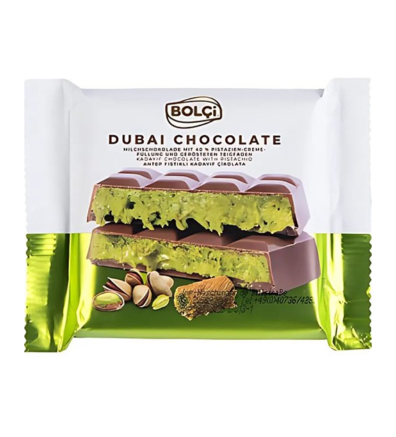 Bolci Dubai Chocolate Kadayif Pistachio Czeko 100g