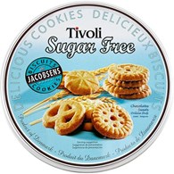 Tivoli Sugar Free Ciasteczka Puszka 142g