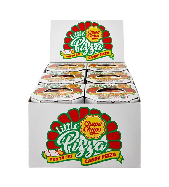 Chupa Chups Little Candy Pizza Karton 30szt 1,2kg