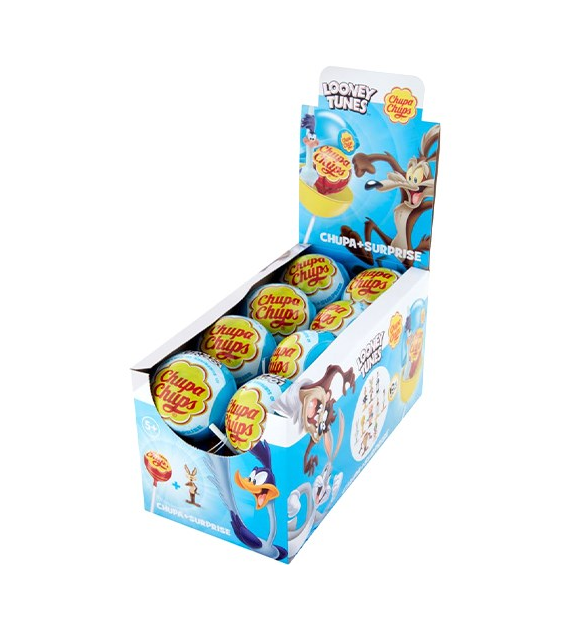 Chupa Chups Looney Tunes Niespodzianka 16szt 192g