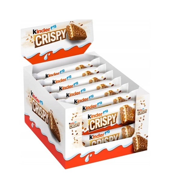 Kinder Crispy Batoniki Karton 14szt 476g