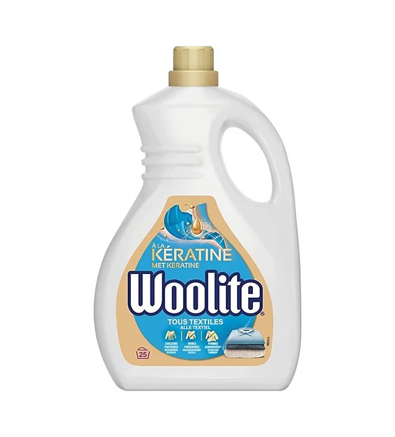 Woolite Keratine Tous Textiles Uni Gel 25p 1,5L