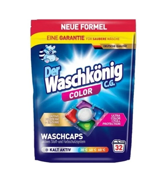 Waschkonig Color Waschcaps 32p 608g