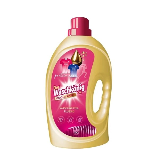 Waschkonig Wool & Sport Gel 100p 3L