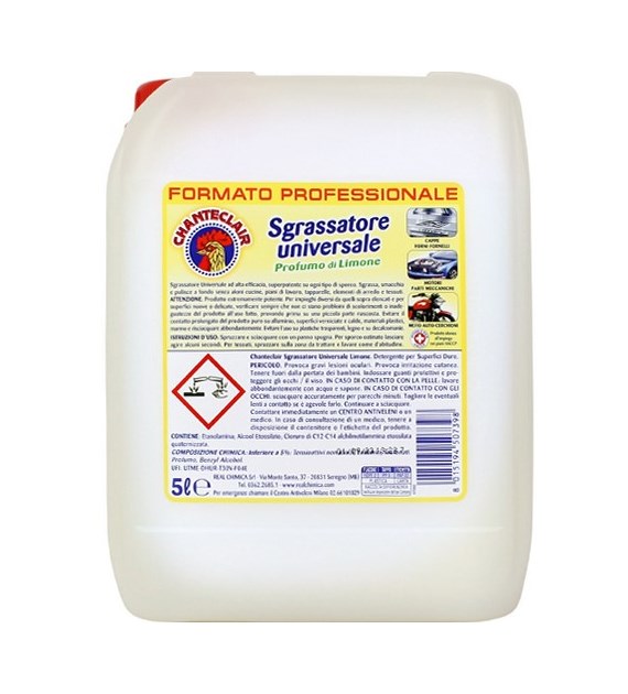 Chanteclair Sgrassatore Limone Odtłuszczacz 5L
