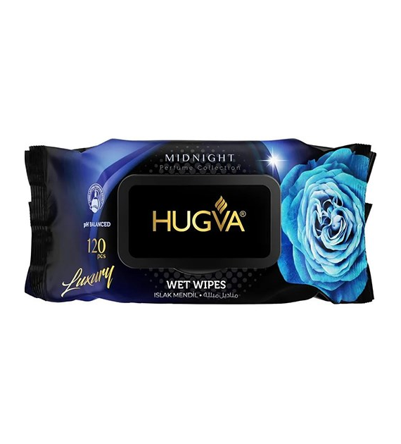 Hugva Midnight Luxury Mokre Chusteczki 120szt